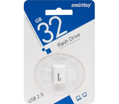 флешка SMARTBUY (SB32GBLARA-W) 32GB LARA WHITE