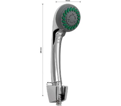 Душевой комплект GFMARK 3006 Набор душевой (лейка+шланг+кронштейн)