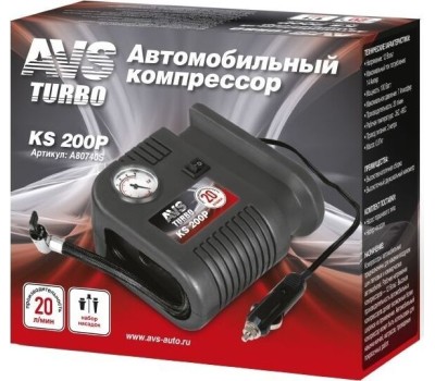 Авто-компрессор AVS KS200P