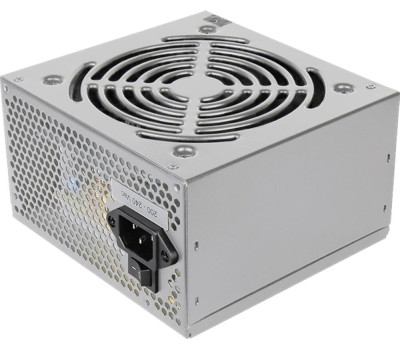 Aerocool 500W Retail ECO-500W ATX v2.3 Haswell, fan 12cm, 400mm cable, power cord, 20+4P, 12V 4P, 1x PCI-E 6P, 3x SATA, 2x PATA, FDD