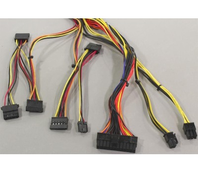 Aerocool 500W Retail ECO-500W ATX v2.3 Haswell, fan 12cm, 400mm cable, power cord, 20+4P, 12V 4P, 1x PCI-E 6P, 3x SATA, 2x PATA, FDD