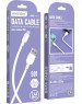 Кабель SMARTBUY (iK-3112-S01w) S01 Type C белый, 2.4 А, 1 м