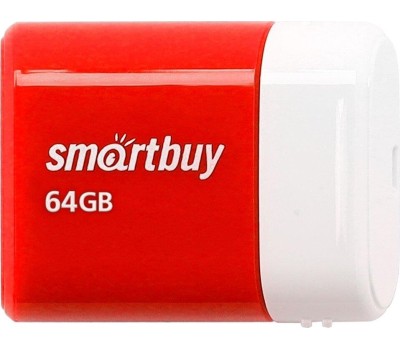 Флэш-напокитель SMARTBUY (SB64GBLARA-R) UFD 2.0 064GB LARA Red