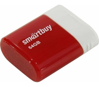 Флэш-напокитель SMARTBUY (SB64GBLARA-R) UFD 2.0 064GB LARA Red