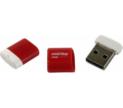 Флэш-напокитель SMARTBUY (SB64GBLARA-R) UFD 2.0 064GB LARA Red