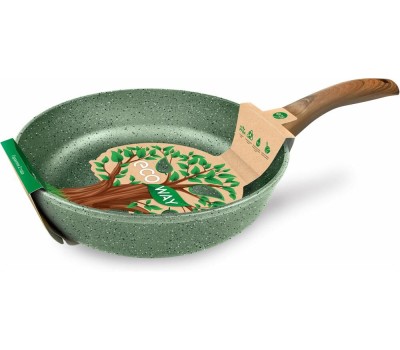 Сковорода НЕВА МЕТАЛЛ ПОСУДА EW128 Eco Way а/пр литая 28см