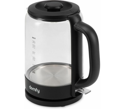 Чайник электрический DOMFY DSB-EK304, 2200Вт, черный