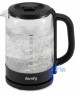 Чайник электрический DOMFY DSB-EK304, 2200Вт, черный