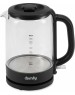 Чайник электрический DOMFY DSB-EK304, 2200Вт, черный
