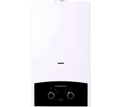 Проточный газовый водонагреватель GENBERG 310.01 ПРЕМИУМ 10 л. (ЧЕРНАЯ НАКЛАДКА)