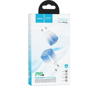 СЗУ HOCO (6931474769381) C101Aai 1Type-C PD 20W , Blue ice