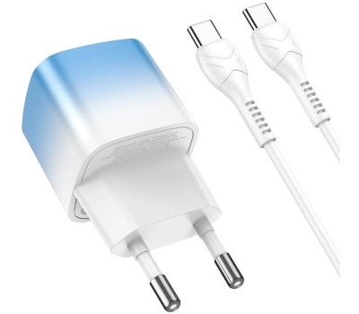 СЗУ HOCO (6931474769381) C101Aai 1Type-C PD 20W , Blue ice