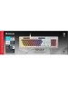 Клавиатура DEFENDER (45473) Dasher GK-472 RU,серый/белый