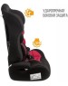 Детское автомобильное кресло ZLATEK KRES4135 ZL513 Lux разборное гр.I/II/III, гламур красный