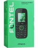 Телефон мобильный FONTEL FP200 черно-зеленый