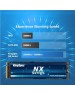 Накопитель SSD KINGSPEC SSD накопитель NX-2TB 2ТБ, M.2 2280, PCIe 3.0 x4, NVMe, M.2