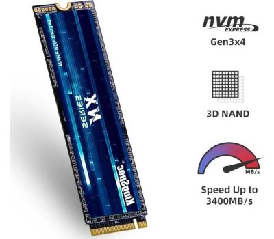 Накопитель SSD KINGSPEC SSD накопитель NX-2TB 2ТБ, M.2 2280, PCIe 3.0 x4, NVMe, M.2