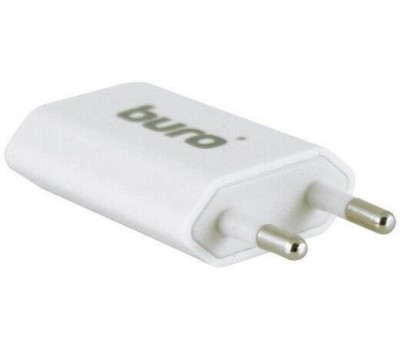 СЗУ BURO Сетевое зарядное устройство TJ-164w, USB-A, 5Вт, 1A, белый