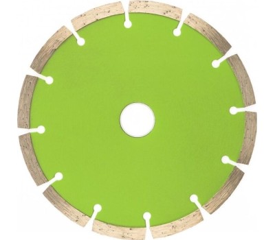 Диск алмазный СИБРТЕХ Диск алмазный, отрезной сегментный, 150 х 22.2 мм, сухая резка 731027