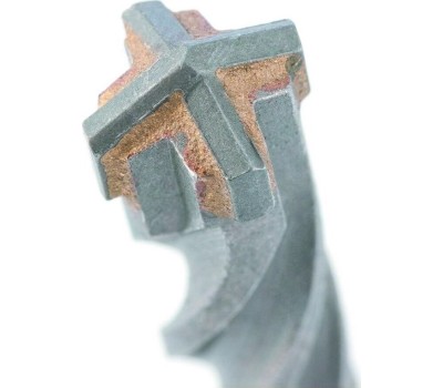 Бур MATRIX Бур по бетону, 6 x 210 мм, SDS Plus c крестовой пластиной 70646