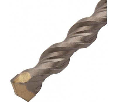 Бур DENZEL Бур по бетону, двойная спираль, три пылеотводящие кромки, 16 x 600 мм 705042