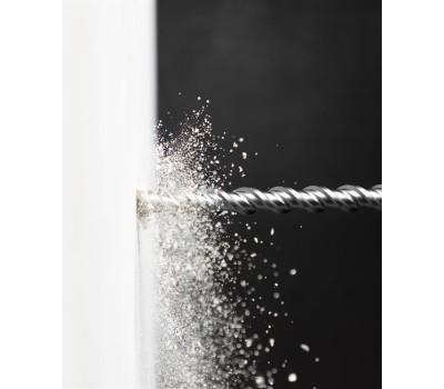 Бур DENZEL Бур по бетону, двойная спираль, три пылеотводящие кромки, 16 x 600 мм 705042