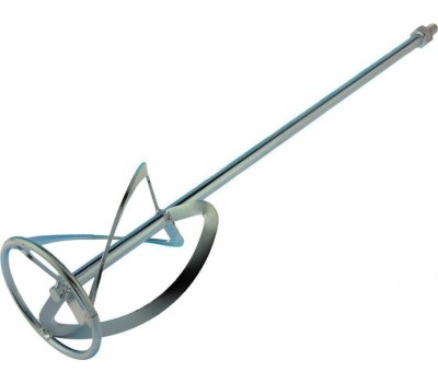 Насадка СИБРТЕХ Насадка для миксера, для легких растворов, 120 х 590 мм, оцинкованная, хвостовик резьба М14 848977