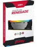 KINGSTON Память DDR4 8GB 3600MHz KF436C16RB2A/8 Fury Renegade RGB RTL Gaming PC4-28800 CL16 DIMM 288-pin 1.35В dual rank с радиатором Ret