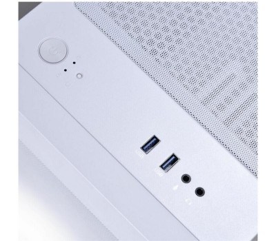 Корпус для ПК LIAN-LI Корпус mATX Lian Li Lancool 205M Mesh, Mini-Tower, без БП, белый [g99.oe744ms.10]