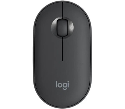 Мышь LOGITECH Мышь беспроводная PEBBLE M350 BLACK 910-005576