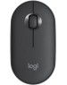 Мышь LOGITECH Мышь беспроводная PEBBLE M350 BLACK 910-005576