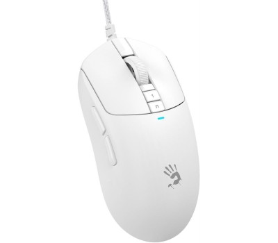 A4TECH Мышь проводная Bloody W72 Ultra, игровая, оптическая, 20000dpi, белый