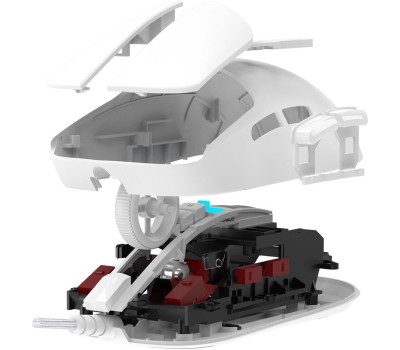 A4TECH Мышь проводная Bloody W72 Ultra, игровая, оптическая, 20000dpi, белый