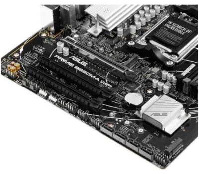 Материнская плата ASUS Материнская плата PRIME B650M-A WIFI II AM5 mATX 4xDDR5 3xPCIEx16 2xM.2 DP HDMI VGA 2.5GLAN Wi-Fi 6 (90MB1EG0-M0EAY0)