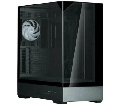 Корпус ZALMAN Корпус MidTower P40 Prism Plus черный (ATX, без БП, 2xUSB3.0+USB3.2, 4x120mm ARGB ) ( P40 Prism Plus Black)