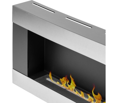 Камин электрический FIRELIGHT Биокамин BFP/W-120 Silver