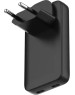 TTEC Сетевое зарядное устройство со сменными вилками EU-UK-US-AUS SmartCharger Trio GaN 65W PD EU-UK-US-AUS Universal International Charge Kit. Цвет: черный