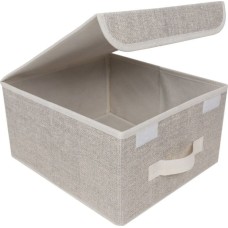 ДЛЯ ДОМА ЕГ (17100) Linen Короб для хранения 28x30x16 см - 12