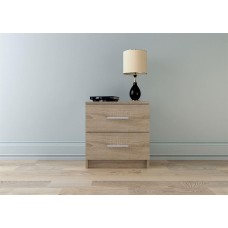 Комод НК-МЕБЕЛЬ ЛОФТ комод 420 с 2-мя ящиками Дуб Сонома 72230008 (1 кор.)