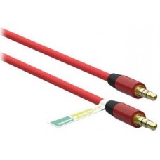 Аудиокабель MORE CHOICE (4627151195742) 3.5mm 1.2м UK13 Red