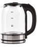 GOODHELPER Чайник электрический KG-18B11, 1500Вт, прозрачный и черный
