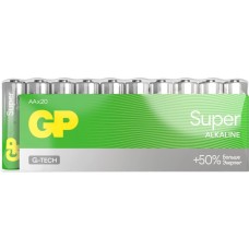 GP Батарея Super Alkaline 15AA21-2CRSWC20 AA (20шт) спайка