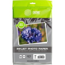 CACTUS Фото CS-MA414050ED A4/140г/м2/50л./белый матовое для струйной печати