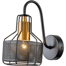 Светильник ESCADA 697/1A E27*60W Black/Gold