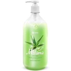 Жидкое мыло GRASS 126601 Milana алоэ вера с дозатором (флакон 1000мл)