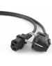 NONAME Кабель 15518, IEC C13 - Евровилка, 0,75, 3м, черный