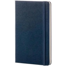 MOLESKINE Блокнот Classic, 240стр, без разлиновки, твердая обложка, синий сапфир [qp062b20]