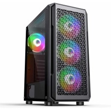 Корпус для ПК ACCORD Корпус ATX 3338, Midi-Tower, без БП, черный [acc-3338]