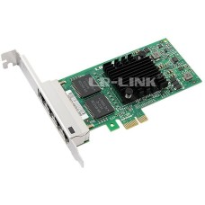 Сетевой адаптер LR-LINK Сетевой адаптер LREC9224PT PCIe x1 1G Quad Port NIC Card
