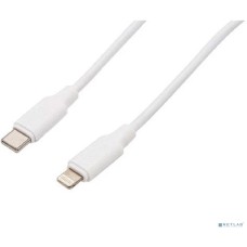 Filum Кабель USB 2.0, 1.8 м., белый, 3 А, разъемы: USB Type С male - Lightning male, пакет.[FL-C-U2-CM-LM-1.8M-W](894186)